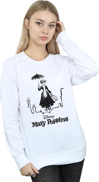 Immagine prodotto Disney Mary Poppins Rooftop Landing Felpa Donna (S)