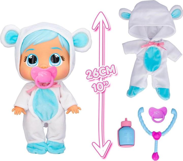 Actual product image IMC Toys Cry Babies Loving Care Kristal