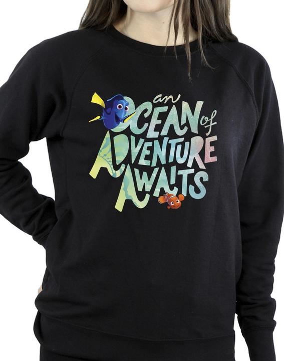 Actual product image Disney Womens/Ladies Finding Dory Ocean Adventure Sweatshirt (XL)