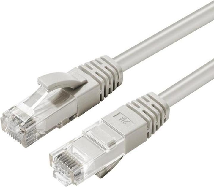 Actual product image MicroConnect CAT6A UTP 5m Grey LSZH (U/FTP, CAT6a, 5 m)
