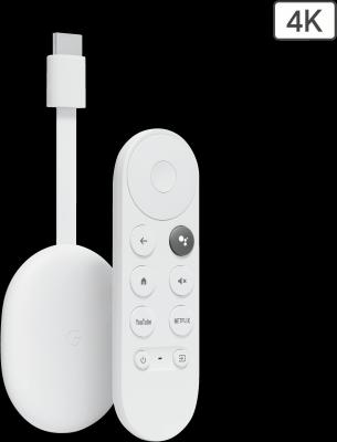 Actual product image Google Chromecast with TV 4K (4 GB, Android 9.0 (Pie))