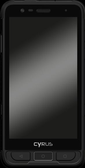 Actual product image Cyrus CS45 XA (64 GB, Black, 5", Hybrid Dual SIM, 20 Mpx, 4G)