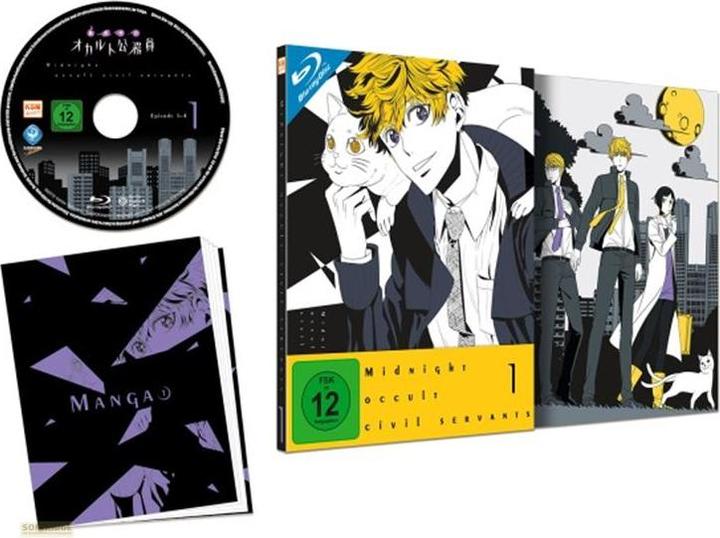 Immagine prodotto Midnight Occult Civil Servants - Volume 1 (Ep. 1-4) (Blu-ray) (Blu-ray, Tedesco, Giapponese)