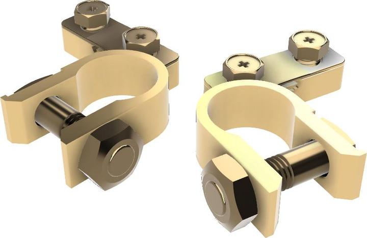 Actual product image HP Autozubehör Pole terminal set