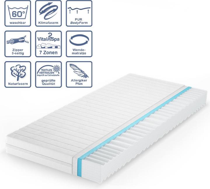 Image du produit VitaliSpa Foamy (100 x 200 cm, Noyau de mousse)