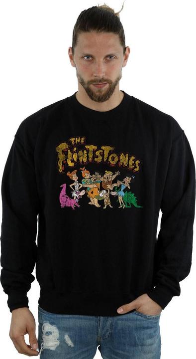 Produktbild The Flintstones Group Distressed Sweatshirt (S)