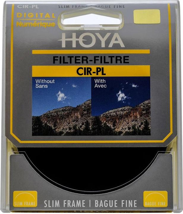 Actual product image Hoya Circular pole Slim (52 mm, Polarizing filter, 52 mm)