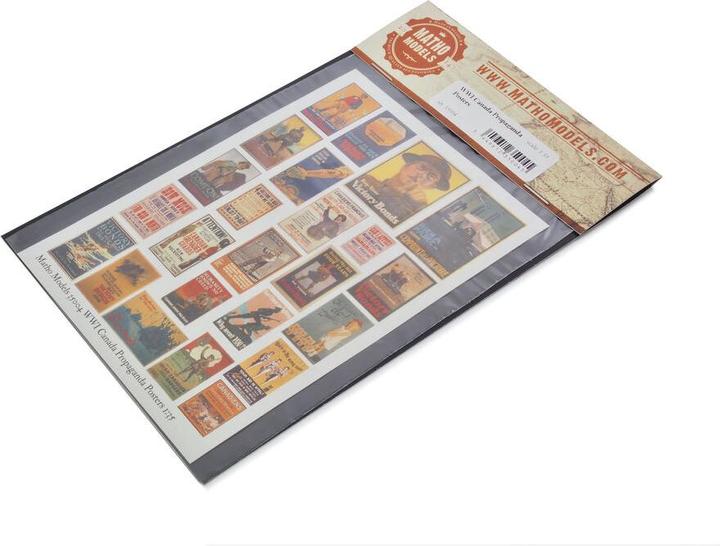 Actual product image Matho Models WWI Canada Propaganda Posters