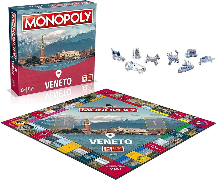 Produktbild Winning Moves WM03463-ITA-6 - MONOPOLY - I BORGHI PI? BELLI D'ITALIA - VENETO