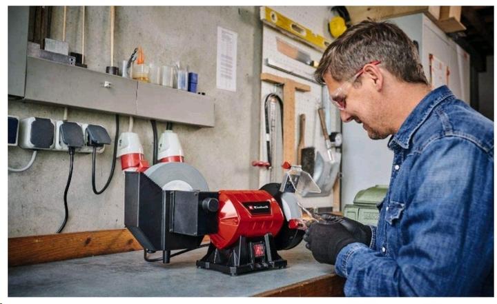 Image du produit Einhell Ponceuse à eau et à sec TC-WD 200/150 (Ponceuse humide, Broyeur à sec, 250 W)
