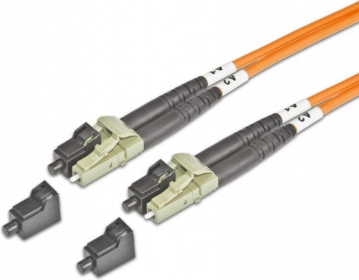 Image du produit Lightwin Câble de raccordement duplex à fibre optique (CAT7, 15 m)