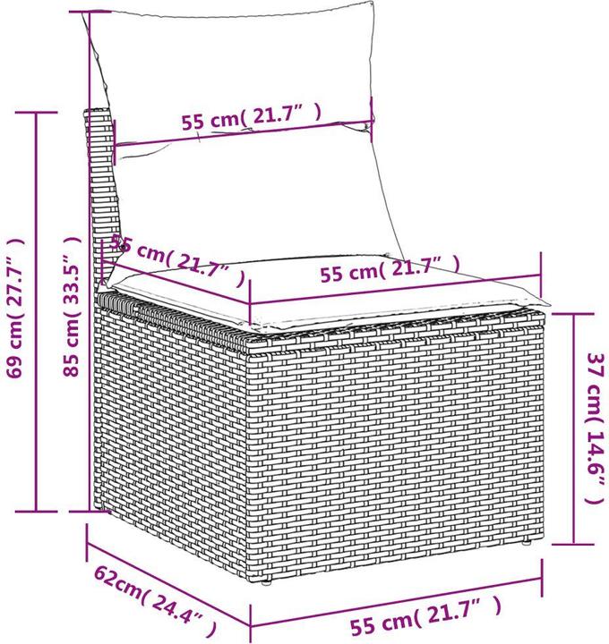 Actual product image VidaXL Ransbach-Baumbach
