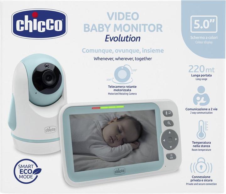 Actual product image Chicco Video Baby Monitor EVOLUTION - 0m+ (Video & Audio, 220 m)
