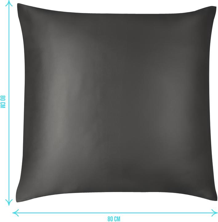 Produktbild Aspero Satin Kissenbezug 80x80 cm Enna - 9055 (Kopfkissenbezug, 80 x 80 cm)