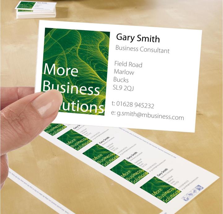 Actual product image Avery Superior Business Cards (200 g/m², 10 x, A4)