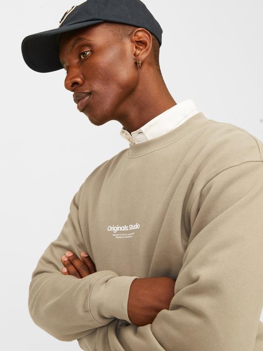 Actual product image Jack & Jones Printed sweatshirt with round neck Sweatshirt with round neck (S)