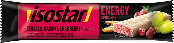 Actual product image Isostar Energy Bar Cranberry (Sultana & berries, 1 pcs., 40 g)
