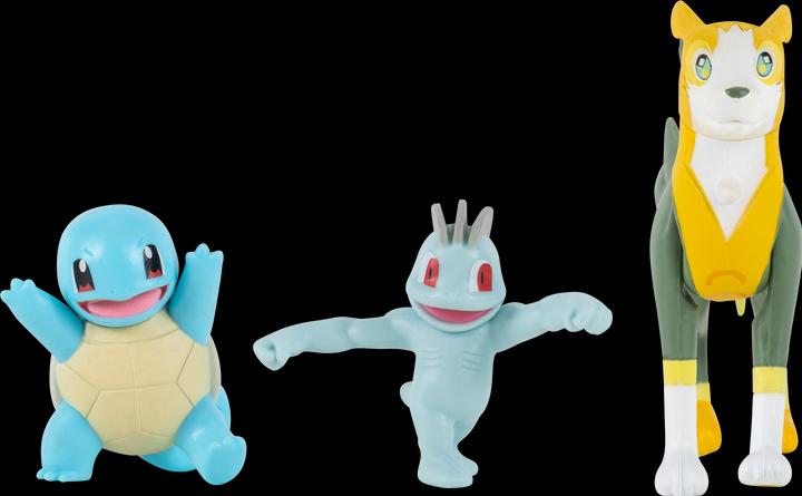 Produktbild Proxy Pokemon - Battle Figure Set 3 pack - Squirtle, Machop & Boltund (PKW0180)