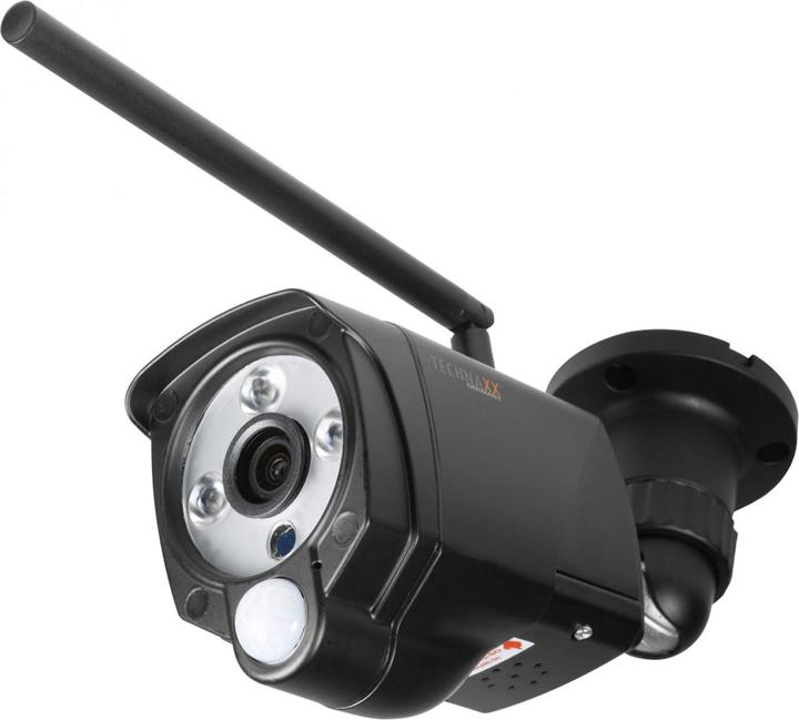 Actual product image Technaxx Wireless surveillance camera set, 7" touchscreen receiver, 4 FullHD IP cameras