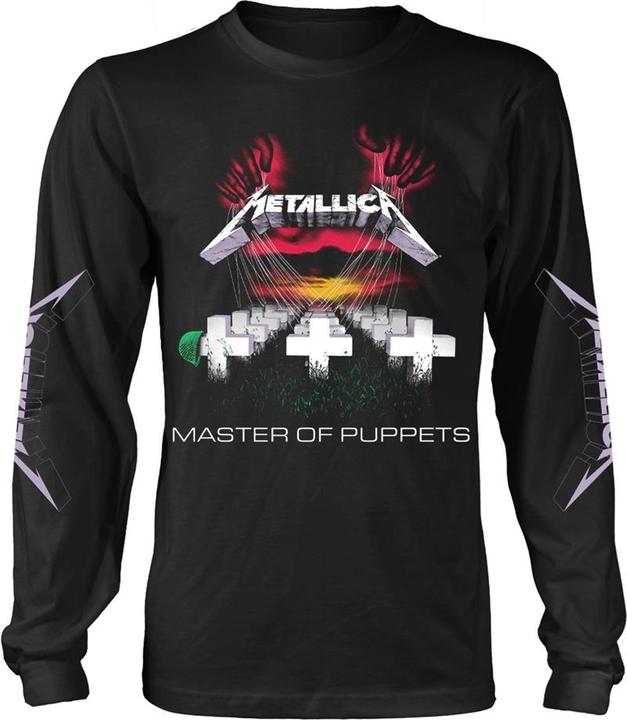 Metallica Master Of Puppets Tracks (Longsleeve)