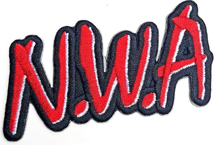 Image du produit N.W.A Logo Cut Out Iron On Patch