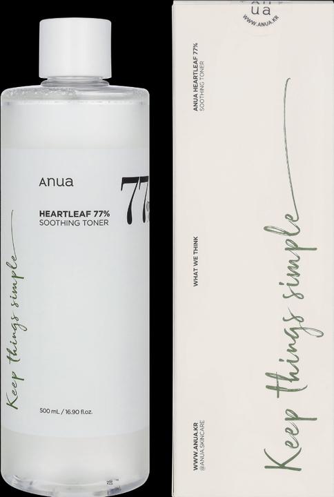Image du produit NoName Tonique apaisant Heartleaf 77% 500 ml (Lotion tonique, 500 ml)