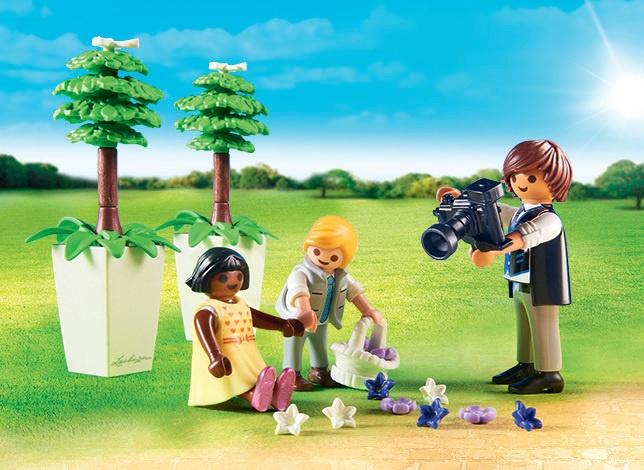 Produktbild Playmobil Fotograf mit Blumenkindern (9230)