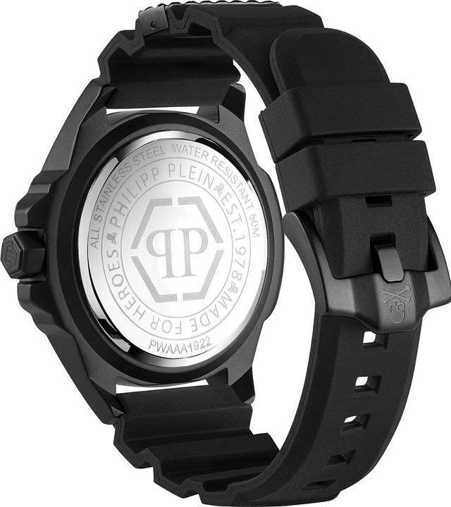 Image du produit Philipp Plein PWAAA1922 Le $kull fibre de carbone 44mm 5ATM (Montre analogique, 44 mm)