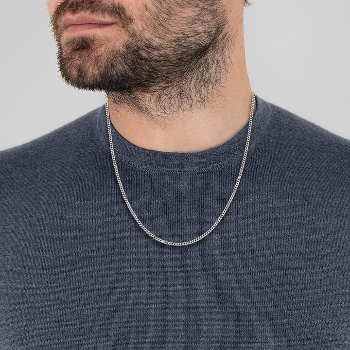 Produktbild True Rebels Herren Edelstahl Silber 55,0 cm - 34188 (Edelstahl, 55 cm)