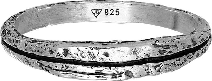 Immagine prodotto Haze & Glory Ring Bandring - Slider Oxid Finish 925 Silber (60, 925 Argento)