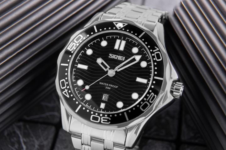 Produktbild Skmei 9276SISIBK Herrenuhr + BOX