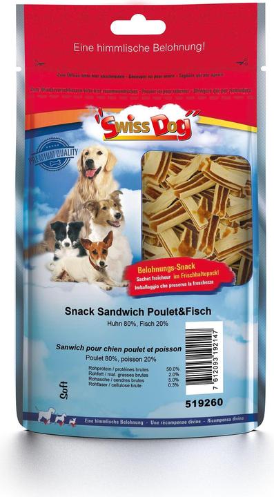 Immagine prodotto SwissDog Snack Sandwich (Adulto, 1 pz., 500 g)