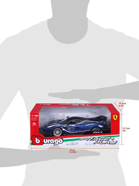 Actual product image Bburago Ferrari R&P FXX-K Evo