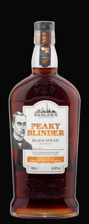 Actual product image Sadler's Peaky Blinder Black Spiced Rum