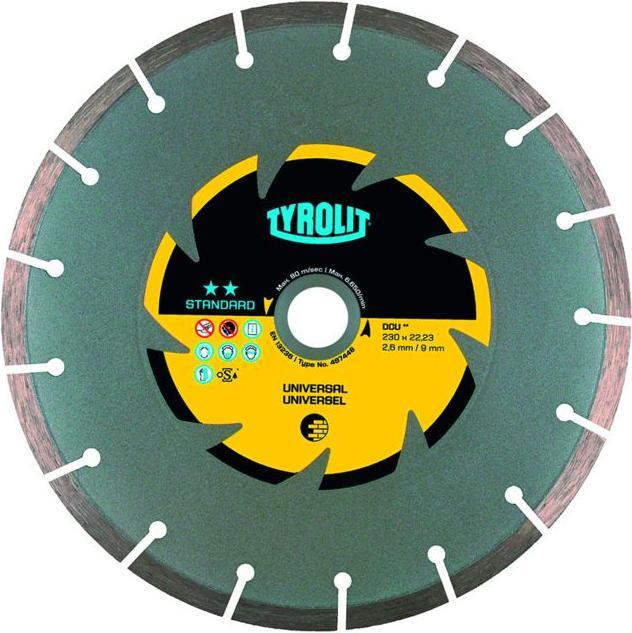 Produktbild Tyrolit Diamant-Trennscheibe STANDARD** Universal