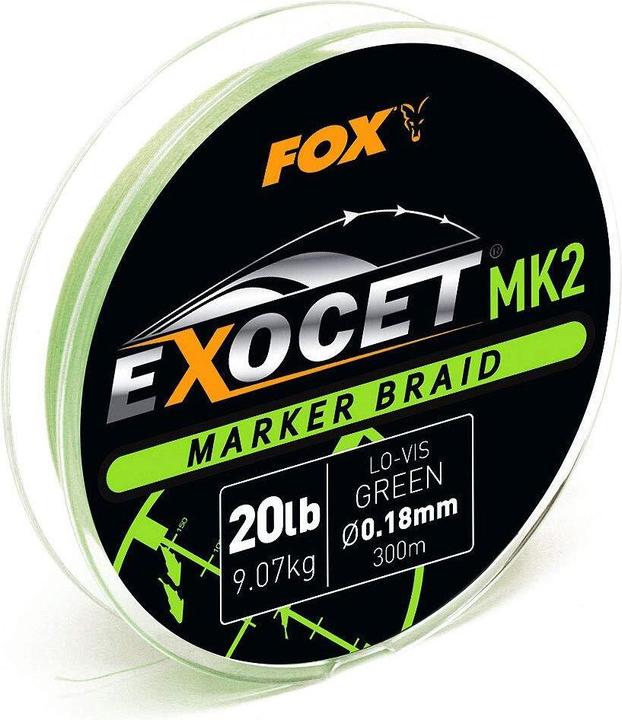 Actual product image Fox Exocet MK2 Spod & Marker Braid 0.18mm/20lb x300m