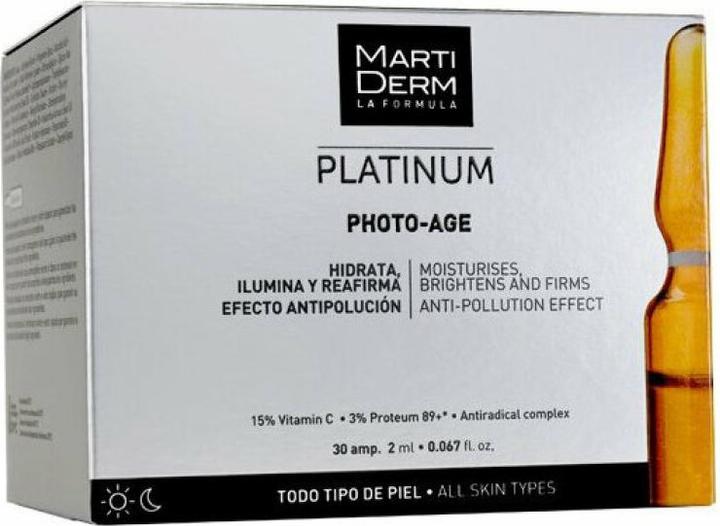 Produktbild Martiderm Platinum Photo-Age Ampoules (20 ml)