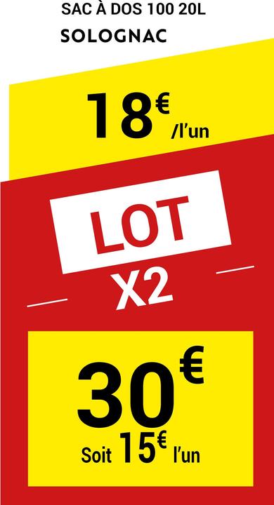 Produktbild Solognac 100 (20 l)