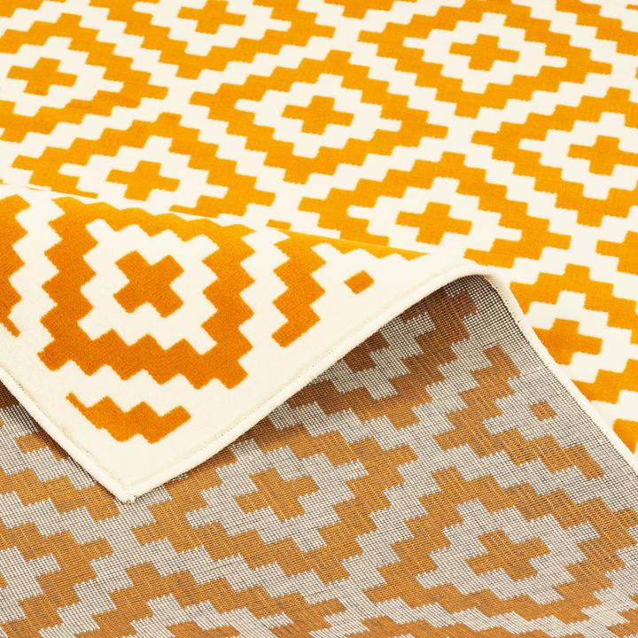 Image du produit Pergamon Designer Kurzflor Teppich Moderne Muster (120 x 170 cm)