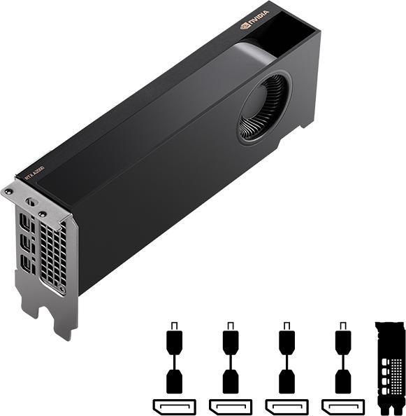 Actual product image PNY Quadro RTX A2000 (12 GB)