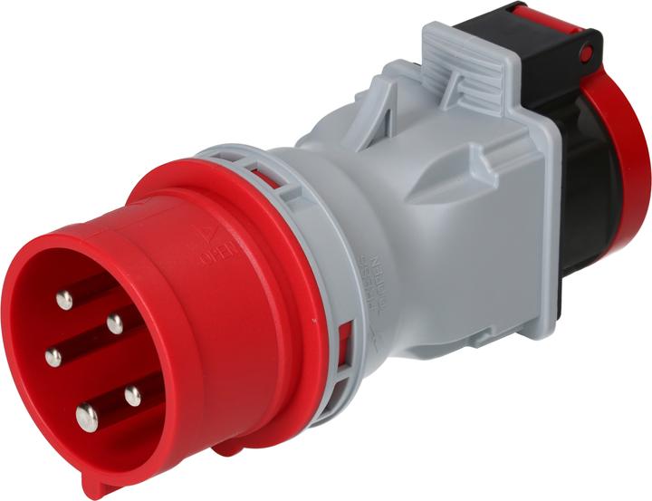 Actual product image Max Hauri maxCAMP CEE adapter IP44 (CEE 16/5, CEE 16/5)