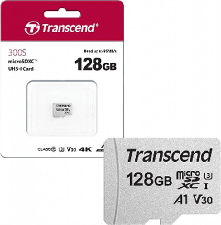 Actual product image Transcend USD300S (128 GB, microSDXC, U3, UHS-I)