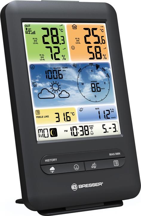 Produktbild Bresser Wetter Center 5-in-1 WLAN Profi-Sensor V