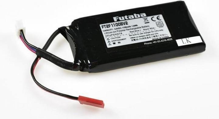 Immagine prodotto Futaba Batteria LiFe 1100mAh 6.6V (6.60 V, 1100 mAh)