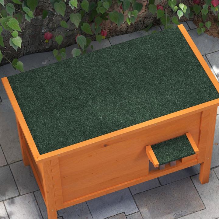 Image du produit PawHut Niche pour chat avec toit et chatière (Chatière manuelle)
