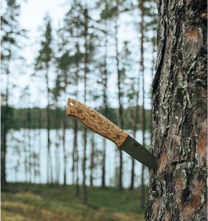 Actual product image Brisa Trapper 95 Flat Stabilised Curly Birch (9.50 cm)