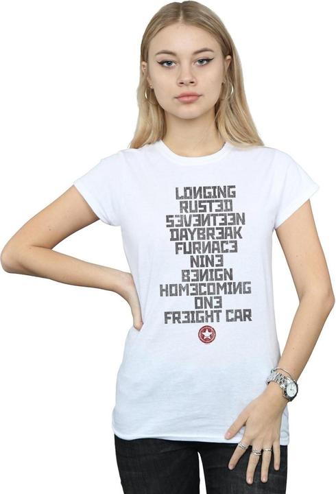 Immagine prodotto Winter Soldier Trigger Words Maglietta Donna (L)
