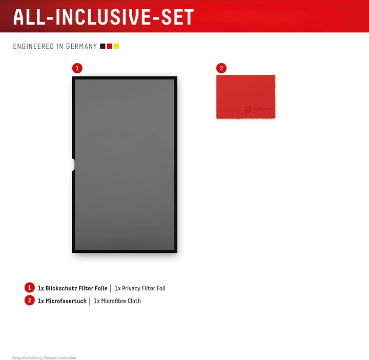 Produktbild Displex Privacy Safe, Desktop Monitor Blickschutzfilter (27")