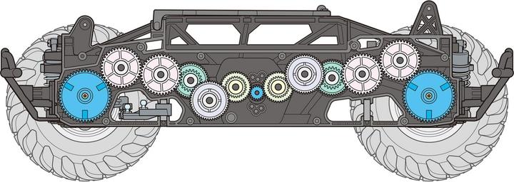 Immagine prodotto Tamiya 1/10 R/C Ford Baja Bronco (CC-02) (Kit)