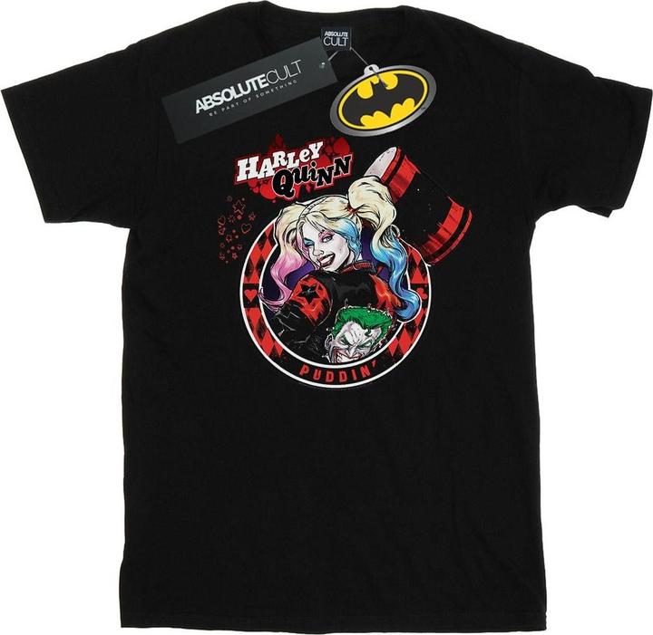 Immagine prodotto Harley Quinn Joker Patch Maglietta Ragazze (116)